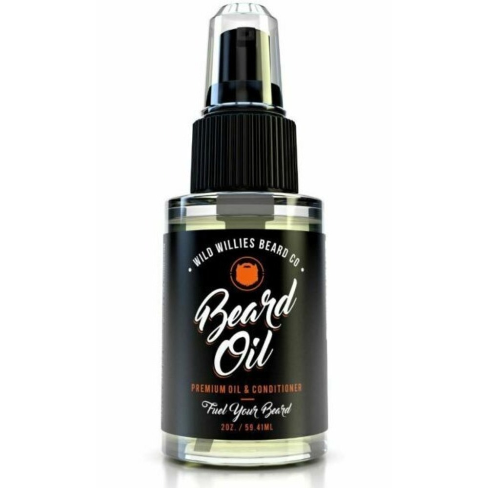 Wild Willies Premium Beard Growth Oil and Conditioner, 2 fl oz